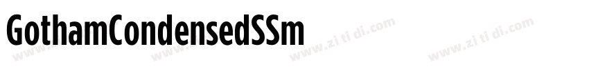 GothamCondensedSSm E字体转换
